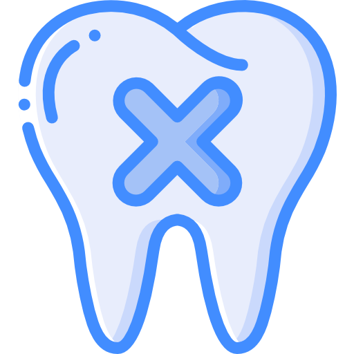 Tooth Basic Miscellany Blue icon