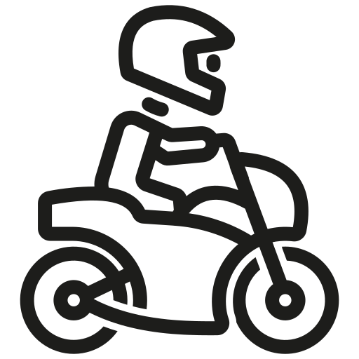 motocicleta Generic outline Ícone