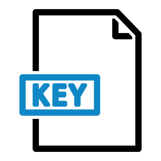 Ключ Generic outline иконка
