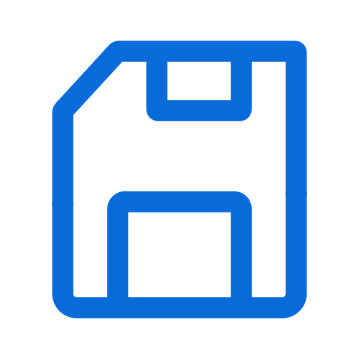 Diskette Generic outline icon