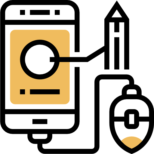 Online content Meticulous Yellow shadow icon