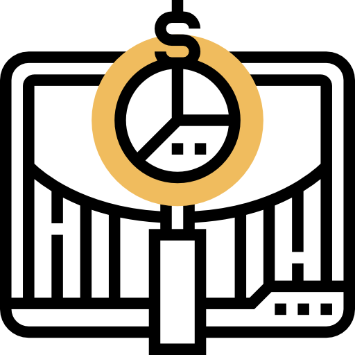 リサーチ Meticulous Yellow shadow icon