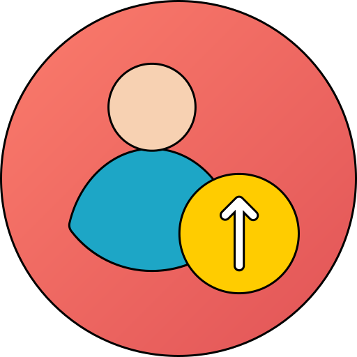 사용자 Generic gradient lineal-color icon