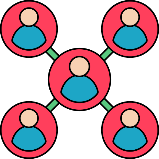 Networking Generic color lineal-color icon