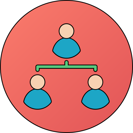 Networking Generic gradient lineal-color icon