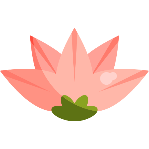 lotusbloem Generic color fill icoon