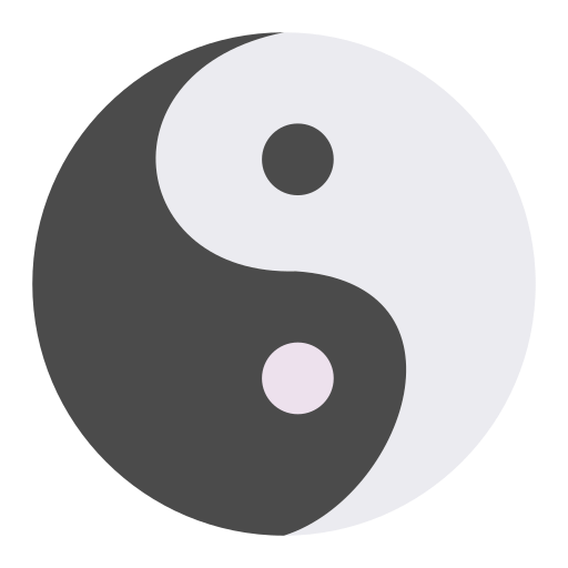 yin y yang Generic color fill icono