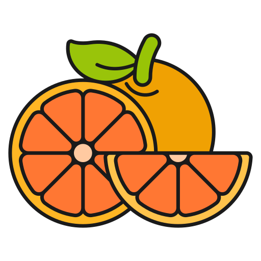 orangenfrucht Generic color lineal-color icon