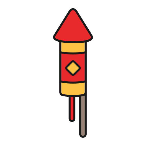 sztuczne ognie Generic color lineal-color ikona