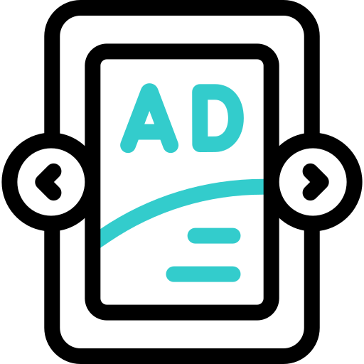 Ads Basic Accent Outline icon