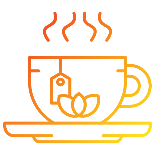 お茶 Generic gradient outline icon
