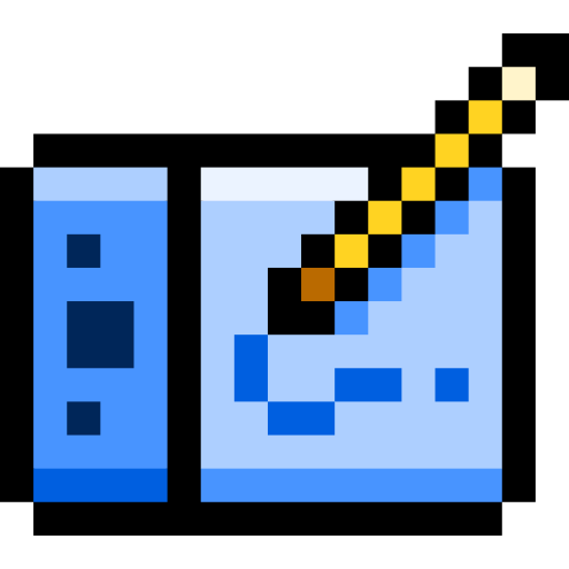 stifttablett Pixel Linear color icon