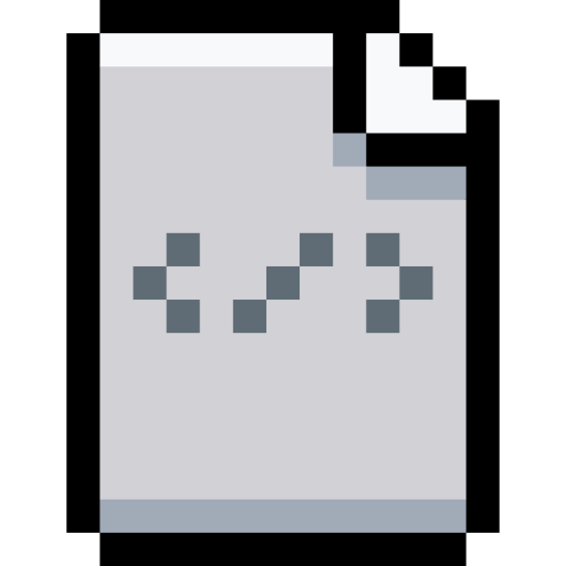 html Pixel Linear color иконка