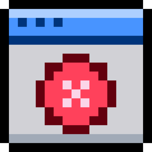 エラーウェブサイト Pixel Linear color icon