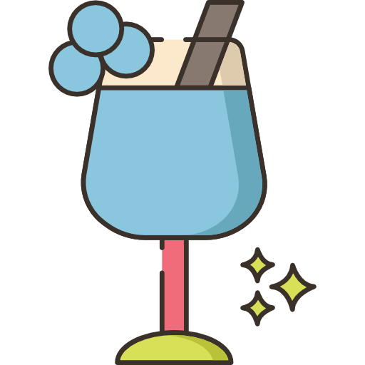 smoothie Flaticons Lineal Color icon