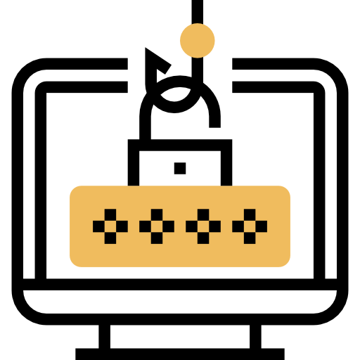 phishing Meticulous Yellow shadow icona