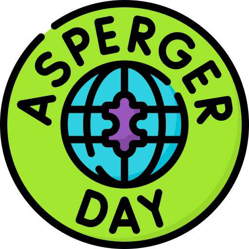 International asperger day Special Lineal color icon