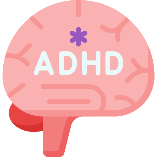 Attention deficit hyperactivity disorder Special Flat icon