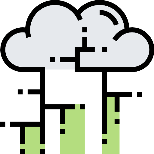 delen in de cloud Meticulous Lineal Color icoon