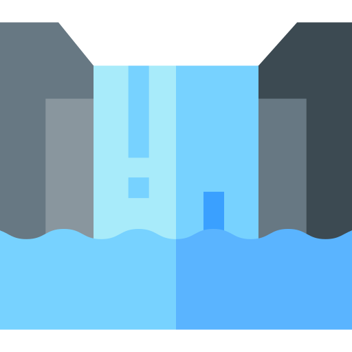 Dam Basic Straight Flat icon