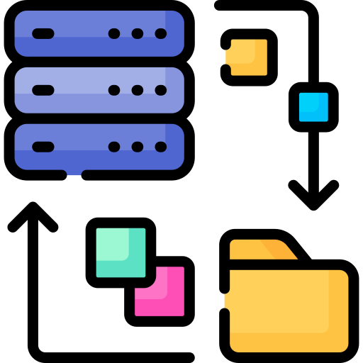 datenmigration Special Lineal color icon