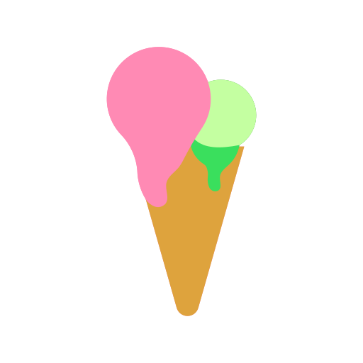 Мороженое Generic color fill иконка