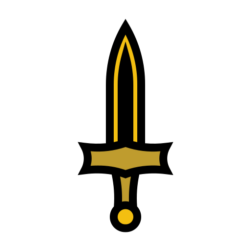 daga Generic color lineal-color icono