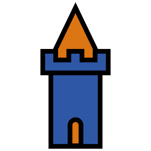 toren Generic color lineal-color icoon