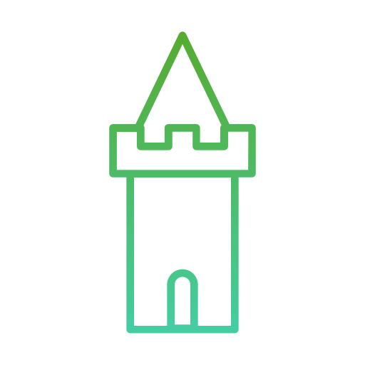 turm Generic gradient outline icon