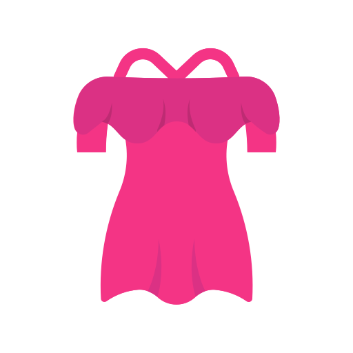 Summer dress Generic color fill icon