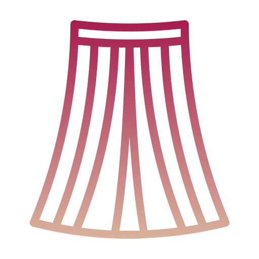 Skirt Generic gradient outline icon