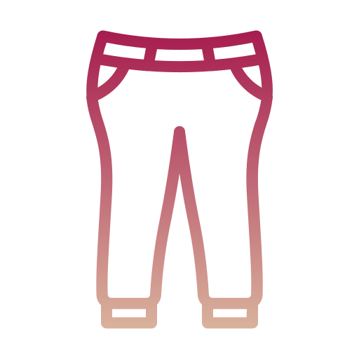 jeans Generic gradient outline Icône
