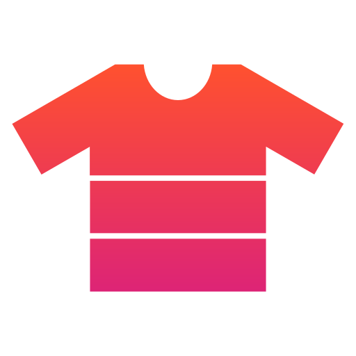 t-shirt Generic gradient fill Icône