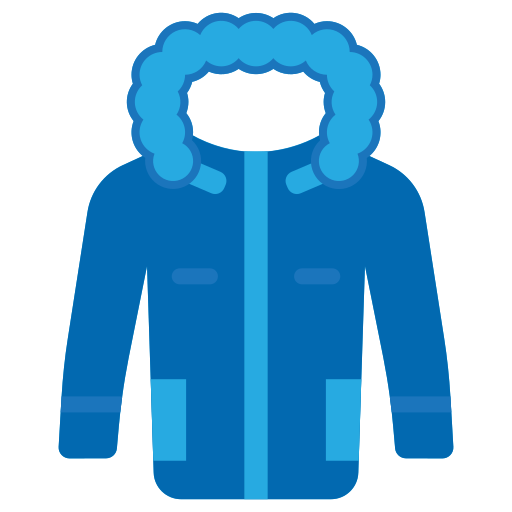 겨울 재킷 Generic color fill icon