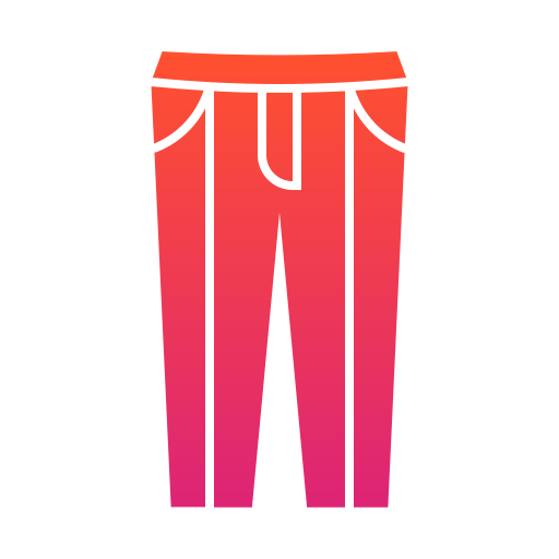 pantalones Generic gradient fill icono