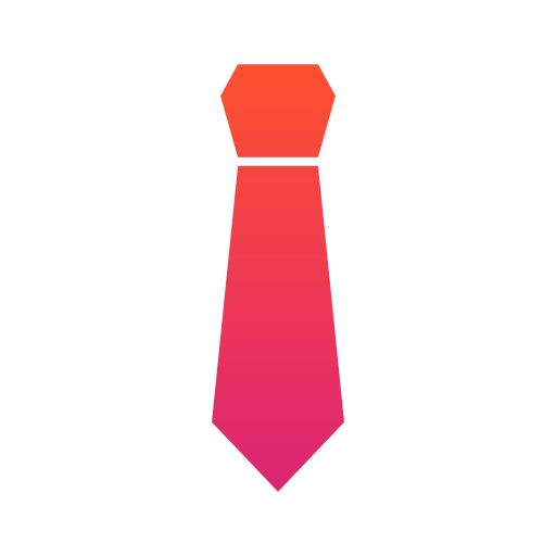 cravatta Generic gradient fill icona