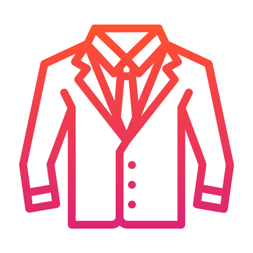 Tuxedo Generic gradient outline icon