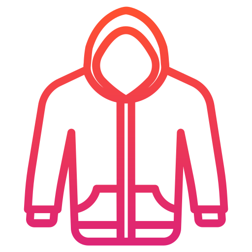 Hoodie Generic gradient outline icon