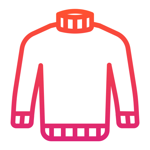 suéter Generic gradient outline icono