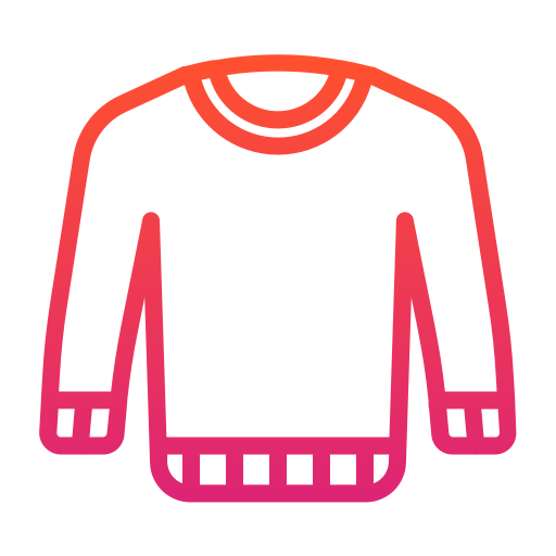 pull-over Generic gradient outline Icône