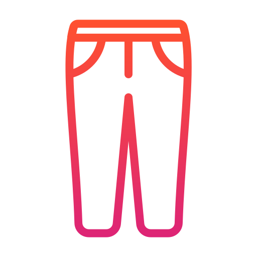 jeans Generic gradient outline icona