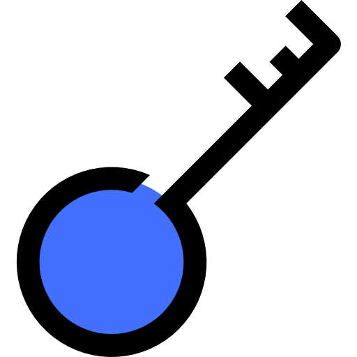 키 Inipagistudio Blue icon