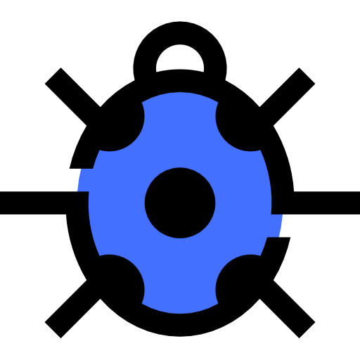 virus Inipagistudio Blue icono