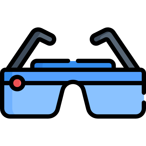 Virtual glasses Special Lineal color icon