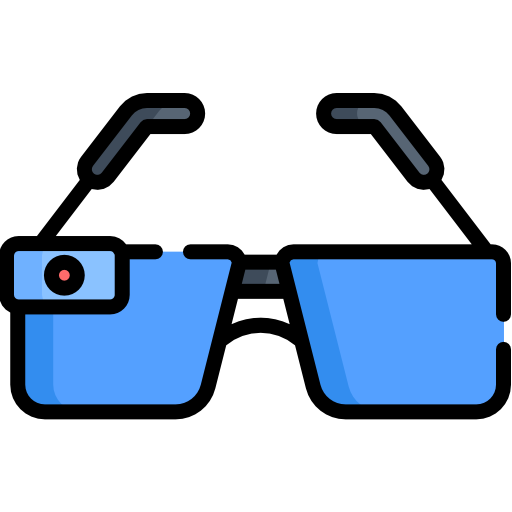 virtuelle brille Special Lineal color icon
