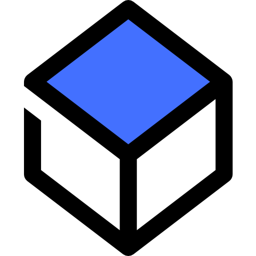 キューブ Inipagistudio Blue icon