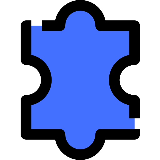 puzzle Inipagistudio Blue ikona