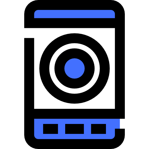 Smartphone Inipagistudio Blue icon