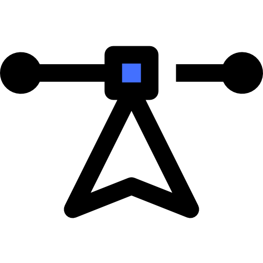 vector Inipagistudio Blue icono