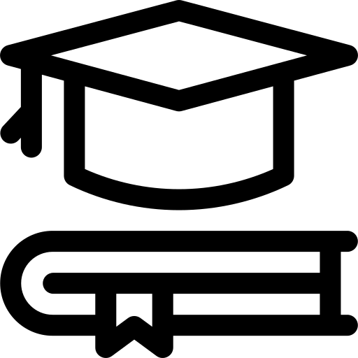 studie Basic Rounded Lineal icoon